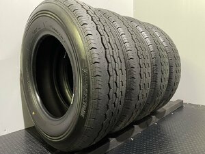 新車外し 23年製 BS BRIDGESTONE ECOPIA RD613 195/80R15 107/105N LT 15インチ 夏タイヤ 4本 ハイエース キャラバン等　(FJR04)