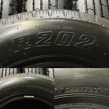 新車外し 2023年製 BS BRIDGESTONE R202 175/75R15 103/101N LT 15インチ ライトトラック用 夏タイヤ 6本 ダイナ トヨエース等　(KB103)_画像10