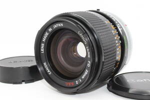 ★希少美品★Canon キヤノン FD 28mm F2 S.S.C. MF一眼レフ用 広角単焦点レンズ★　LL3613＃5796