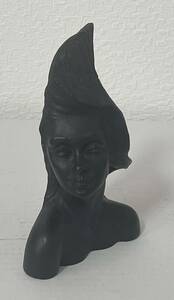 1960/70s Vintage Frank Schirman Hawaiian Polynesian Girl Bust