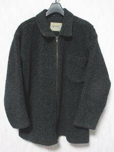  Gramicci GRAMICCI fleece jacket rice made KIDS child 14-16 black irmri kn1307