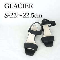 MK1501*GLACIER*グラシア*レディースサンダル*S-22〜22.5cm*黒_画像1