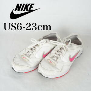 MK1785*NIKE*ナイキ*レディーススニーカー*US6-23cm*白