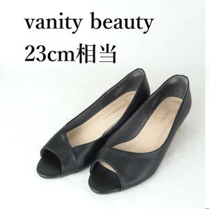 MK1877*vanity beauty*バニティービューティー*レディースパンプス*23cm相当*黒