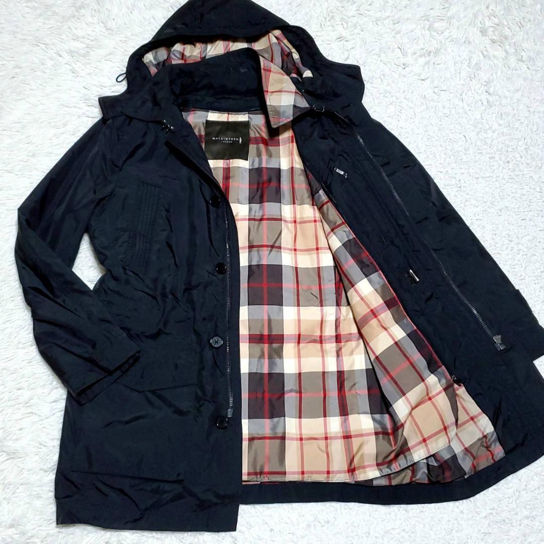 美品 マッキントッシュ 22AW ダウンライナー付 フーデットアウター 40