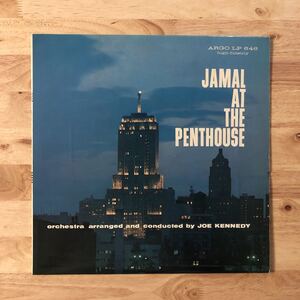 LP 184g重量盤 AHMAD JAMAL/JAMAL AT THE PENTHOUSE[US ORIG:初年度'59年PRESS:MONO:GRAY LABEL:CS:ISRAEL CROSBY(b)VERNELL FOURNIER(dr)]