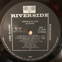 LP 再カッティング高音質盤 BILL EVANS TRIO ビル・エヴァンス/PORTRAIT IN JAZZ[帯:解説付き:RIVERSIDE'60年作:SCOTT LAFARO,PAUL MOTIAN]_画像4