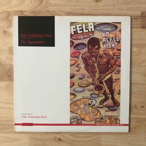 LP FELA ANIKULAPO KUTI with AFRIKA 70/NO AGREEMENT[US盤:'85年PRESS(US初期盤):BCなし:LESTER BOWIE(AEOC):共和国襲撃直後制作した作品]