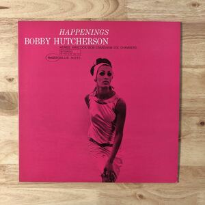 LP BOBBY HUTCHERSON ボビー・ハッチャーソン/HAPPENINGS[キング盤:解説付き:BST84231:HERBIE HANCOCK(p)BOB CRANSHAW(b)JOE CHAMBERS(dr)]