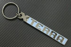 日産 NISSAN X-TERRA キーホルダー 新品 北米日産ライセンス品 US,NISSAN ブルー 