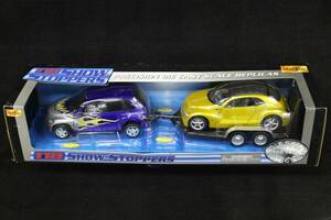 MAISTO PTクルーザー SHOW STOPPERS ミニカー PRONTOクルーザー 牽引 新品 長期保管品 2000年 マイスト CHRYSLER MOPAR