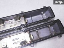 日産 純正 HCR32 スカイライン RB20DET ノーマル タペットカバー カムカバー エンジンカバー IN/EXセット 即納 棚J-1_画像6