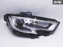 アウディ 純正 8V系 A3 後期 HID キセノン ヘッドライト ランプ レンズ 右 右側 運転席側 右ハンドル 8V0 941 006 即納 棚R-1_画像1