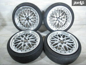 ●BBS LM085 LMP086 18インチ 8J +35 10J +20 PCD114.3 5H 5穴 ホイール 4本セット スープラ スカイライン フェアレディZ 即納 棚B-3