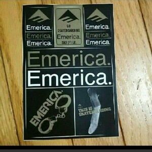 レア！Emerica ステッカー 