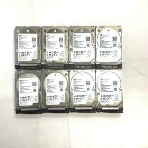 S5090665 SEAGATE 600GB SAS 10K 2.5インチ HDD 8点【中古動作品】