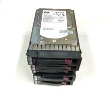 S5091365 HP 450GB SAS 15K 3.5インチ G7マウンタ HDD 5点【中古動作品】_画像3