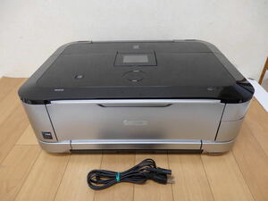 T0-5.9） CANON / キャノン　インクジェットプリンター　MG6130　PIXUS ブラック　印刷OK　スキャナ難有　ジャンク品