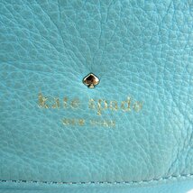 ケイトスペード ハンドバッグ ショルダーバッグ レザー ブランド カバン レディース ブルー Kate Spade_画像3