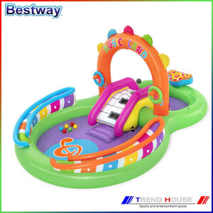  большой бассейн 295cm x 190cm x 137cm лучший way /Sing 'n Splash Play Center BESTWAY