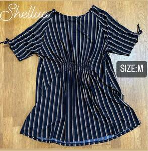 Shellua stripe tunic M size 