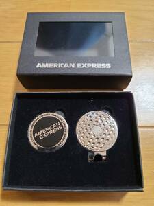 未使用 AMEX ゴルフマーカー アメックス 非売品 アメリカンエキスプレス