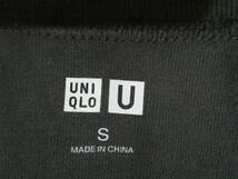 ☆色落ち有☆ユニクロ　ユー☆UNIQLO U☆ヘビーウエイト クルーネックTシャツ コットン半袖Tシャツ S グレー 灰色 クリストフ・ルメール_画像6