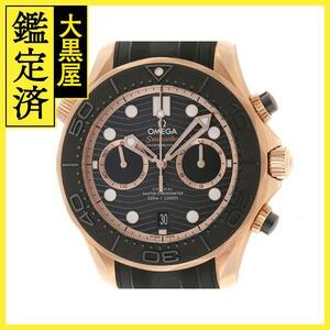 OMEGA 腕時計 シ?ーマスタ?ー ダイバ?ー 300M? コーアクシャル マスター クロノメーター クロノグラフ 44M 自動巻き【472】