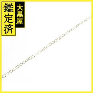 JEWELRY ノンブランドジュエリー チェーン ネックレス K18YG 2.1g【434】の画像4