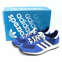 28.5cm ADIDAS TRX RUNNER VINTAGE スニーカー ブルー FY3651 アディダス トレックス ビンテージ_画像1