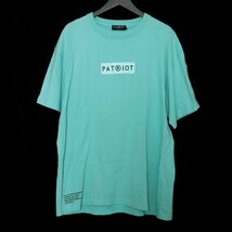 PATRIOT ロゴTシャツ ブルー系 XLサイズ パトリオット 半袖カットソー Tシャツ_画像1