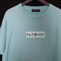 PATRIOT ロゴTシャツ ブルー系 XLサイズ パトリオット 半袖カットソー Tシャツ_画像5