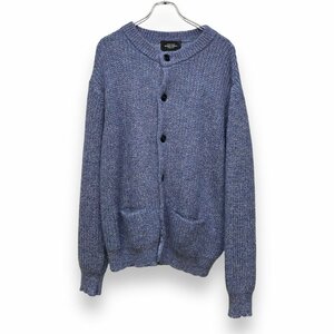 UNUSED 21AW MIX CARDIGAN カーディガン サイズ3 ブルー US2077 アンユーズド