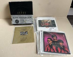 THE ALFEE Alf .-[Alfee Singles Box] record (7 -inch )17 pieces set 