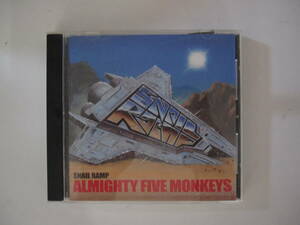 ★#606 【中古品】CDマキシシングル SNAIL RAMP - ALMIGHTY FIVE MONKEYS スネイルランプ KICM-1041 傷あり