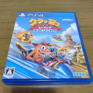 【美品・送料無料】PS4 クラッシュ・バンディクーレーシングブッとびニトロ!