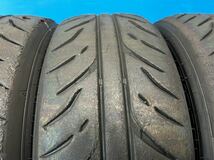 195/600R15 ダンロップ DIREZZA V01 中古4本 2023年製 バリ山 ドリフト レーシング　このタイヤは公道では走れません_画像4