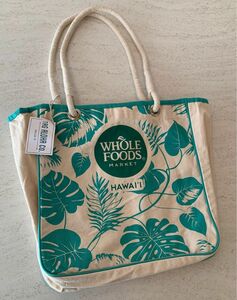 新品　ハワイ　カハラ地区　エコバッグ　ホールフーズマーケット　 WHOLE FOODS MARKET ハワイ限定 ハワイ カハラ