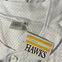 ●未使用 タグ付き●SoftBank HAWKS FUKUOKA 福岡 ソフトバンクホークス ユニフォーム CHレプリカユニ/H・M/Mサイズ/グッズ/ウエア★A2724_画像3