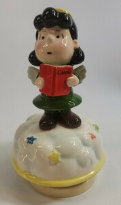 schmid Snoopy Vintage Lucy 1988 year music box 