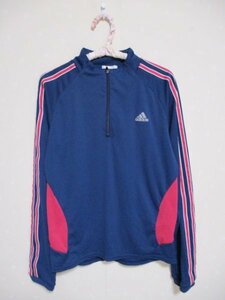 ●　adidas　アディダス　● 　長袖トップス　■　S　紺（30929 ）