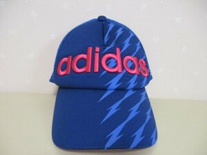 ●　帽子　●　adidas　アディダス　キャップ　■ 　青　（30908）