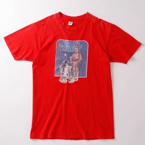 【極美品】70s STAR WARS Special Vintage Teeshirt C3-PO R2-D2 ヴィンテージ スターウォーズ Tシャツ オリジナル ムービーTシャツ 実寸M