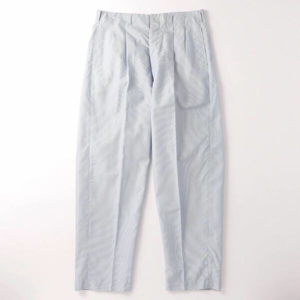 【極美品】1950s Vintage cotton seersucker pants ヴィンテージ スラックス コットン シアサッカー パンツ USA製 W35 コンマージップ 青
