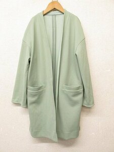 k6354: made in Japan! Scapa SCAPA opera li bar coat 38 no color coat gown thin jacket mint green lady's :5