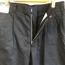 新品 タグ付【Work Pants】男の仕事 ワーク パンツ 紺 スラックス メンズ 仕事着 DIY 作業着 綿混 カジュアル ウエスト82cm/11402BB_画像5