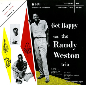 ランディ・ウェストン get happy with the randy weston trio VIJJ-30042/RLP12-203