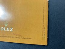 Aシリアル 1999年 エクスプローラー 冊子 16570 14270 ロレックス ROLEX EXPLORER booklet catalog カタログ 10_画像3