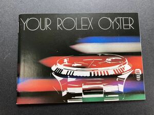 1981年 ロレックス オイスター 冊子 ROLEX OYSTER booklet catalog 5513 1680 1016 1675 1665 1655 1019 16013 16000 5500 16014 1500 b