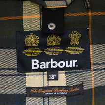 Barbour　バブアー　2021AW　BORDER SL　オイルドジャケット　コート　8054000145027_画像7